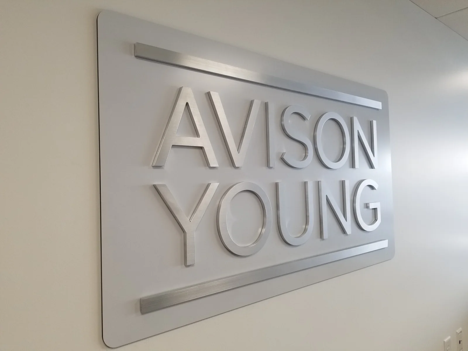 Lobby Sign System by S2 Sign Company
